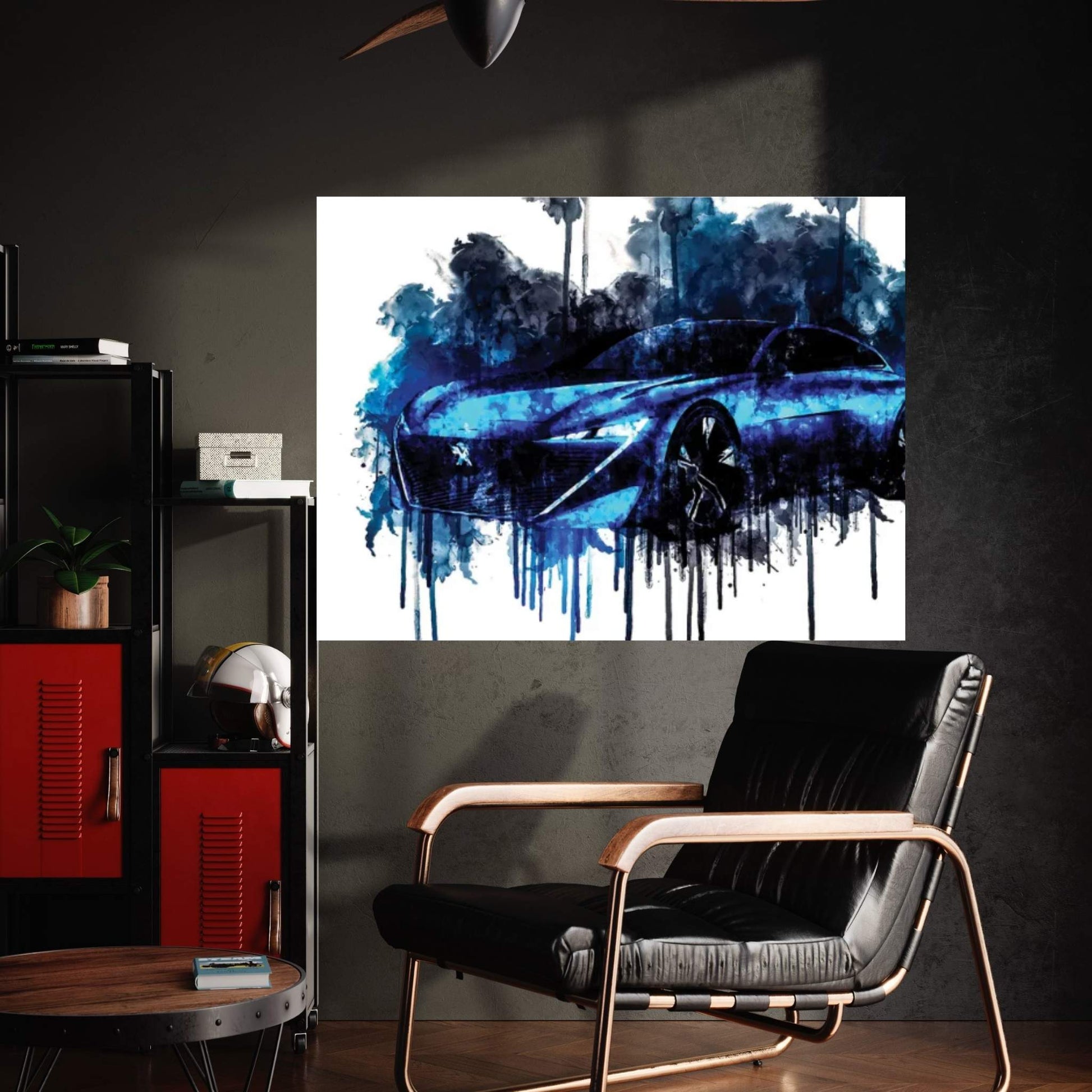 2017 Peugeot Instinct Concept Vehicle CCLII Canvas Wall Art - Y Canvas