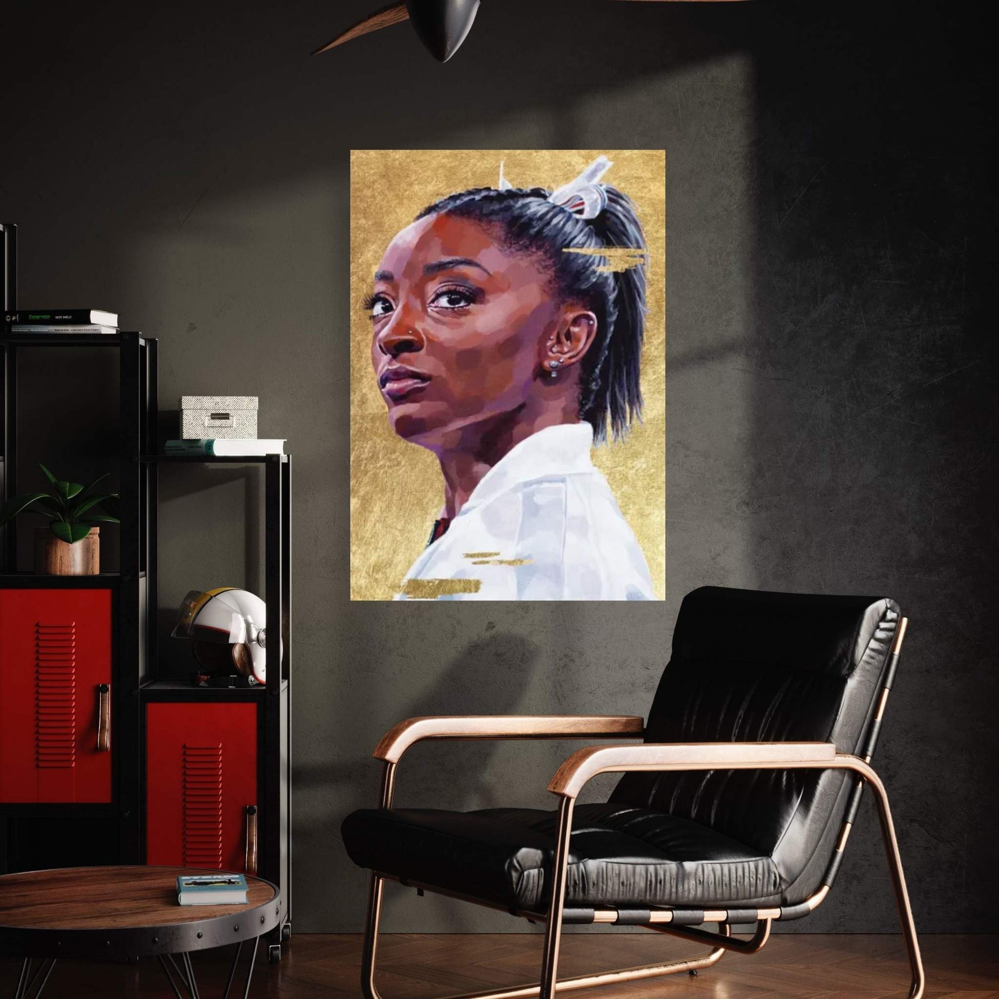 Simone Biles Canvas Wall Art - Y Canvas