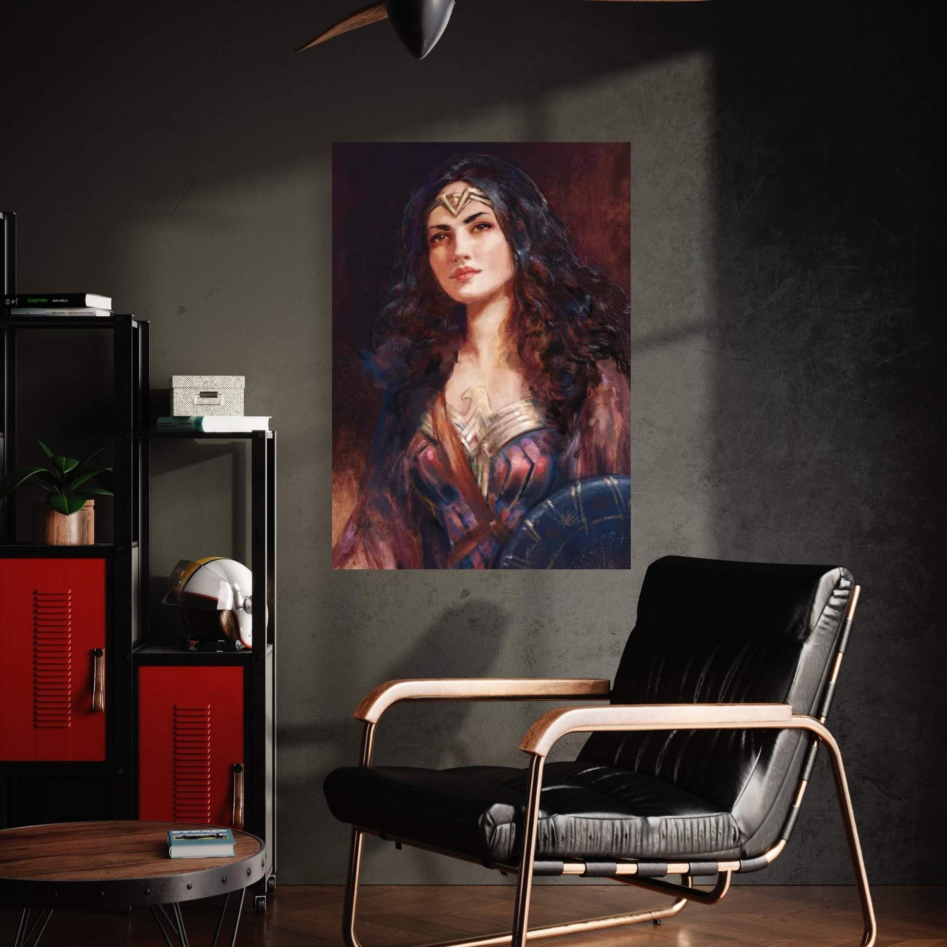 Diana Prince Portrait Canvas Wall Art - Y Canvas