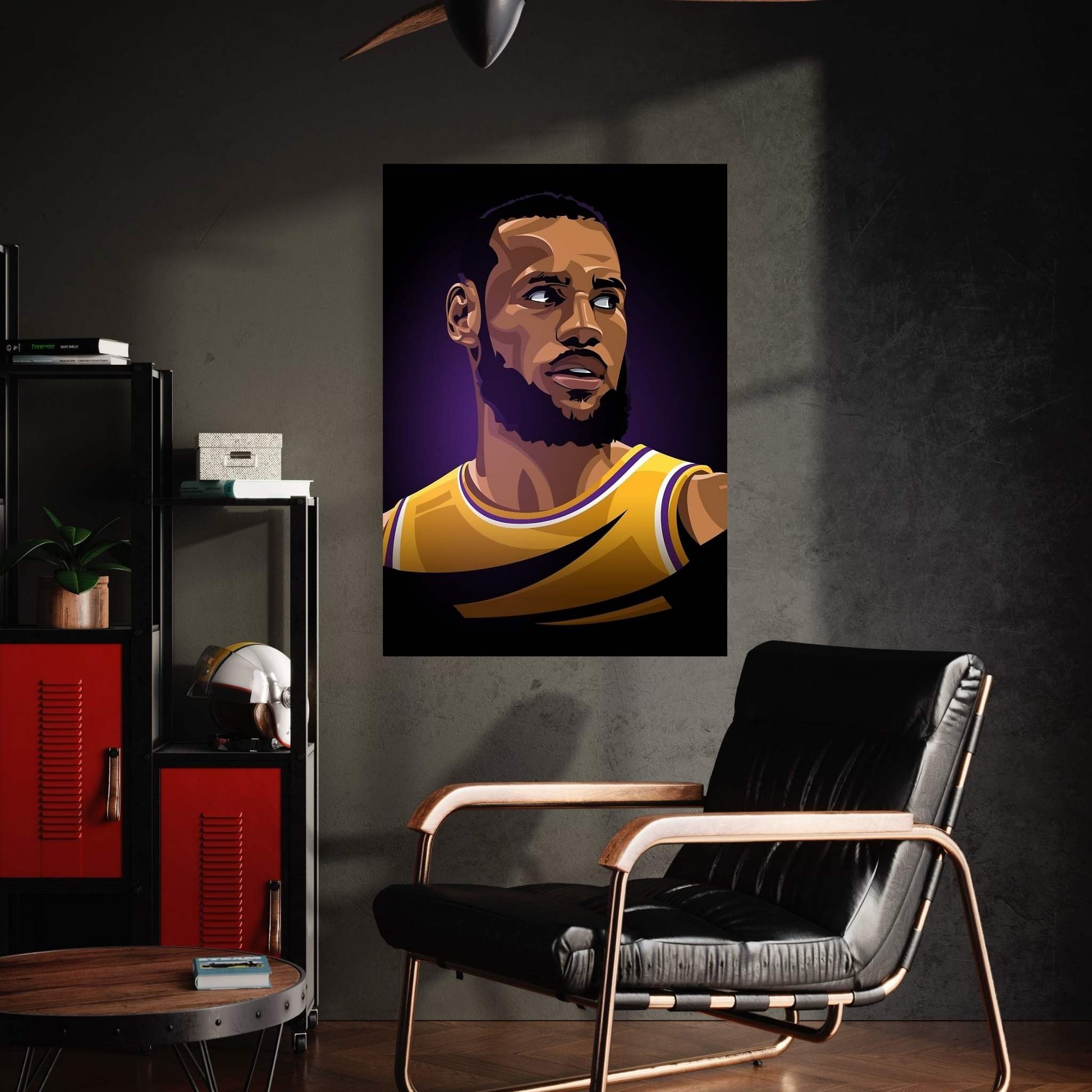 King James Canvas Wall Art - Y Canvas