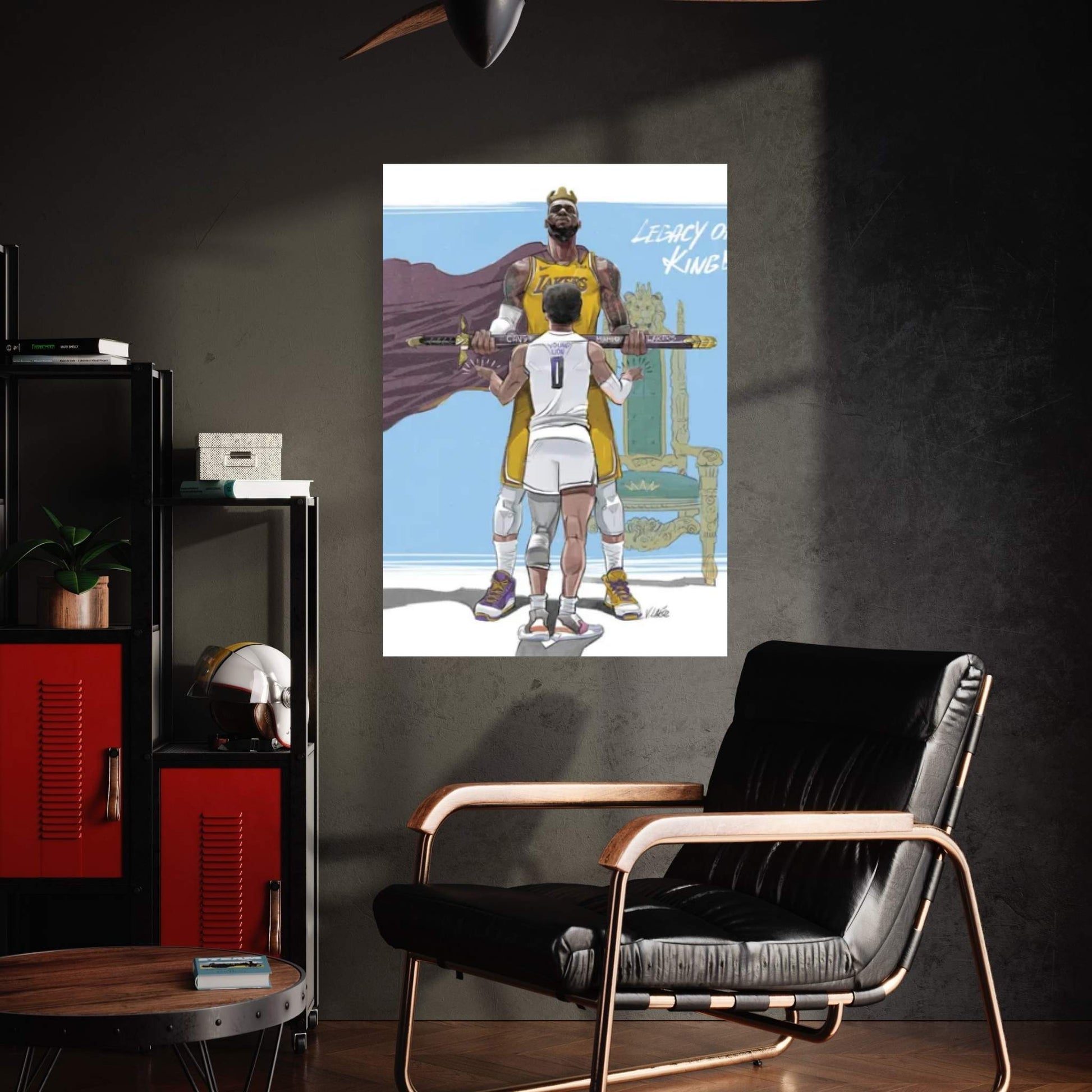 Legacy Of The King Canvas Wall Art - Y Canvas