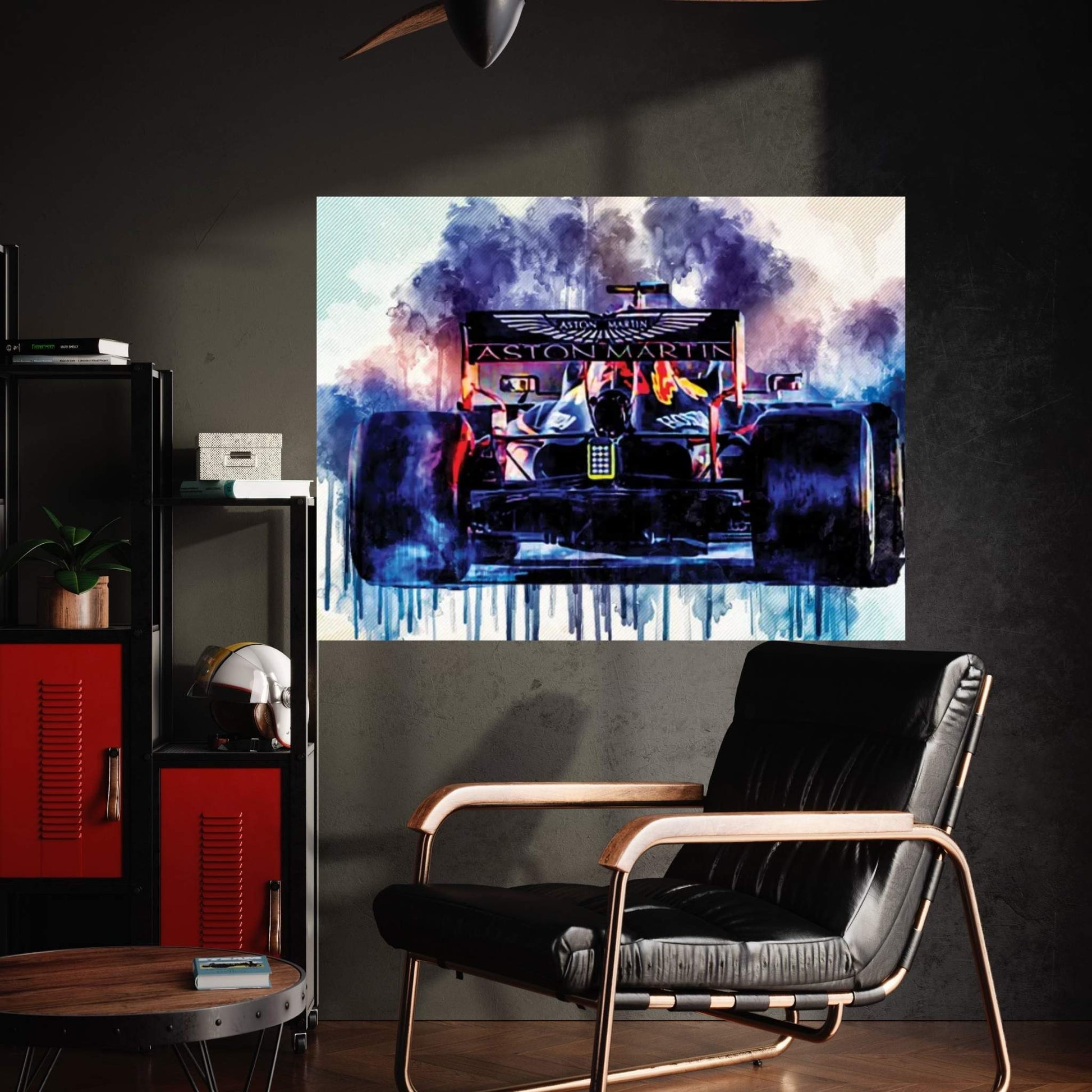 Red Bull Rb16 Back View Raceway 2020 F1 Cars Max Verstappen Formula 1 Bokeh Aston Martin Red Bull Racing Canvas Wall Art - Y Canvas
