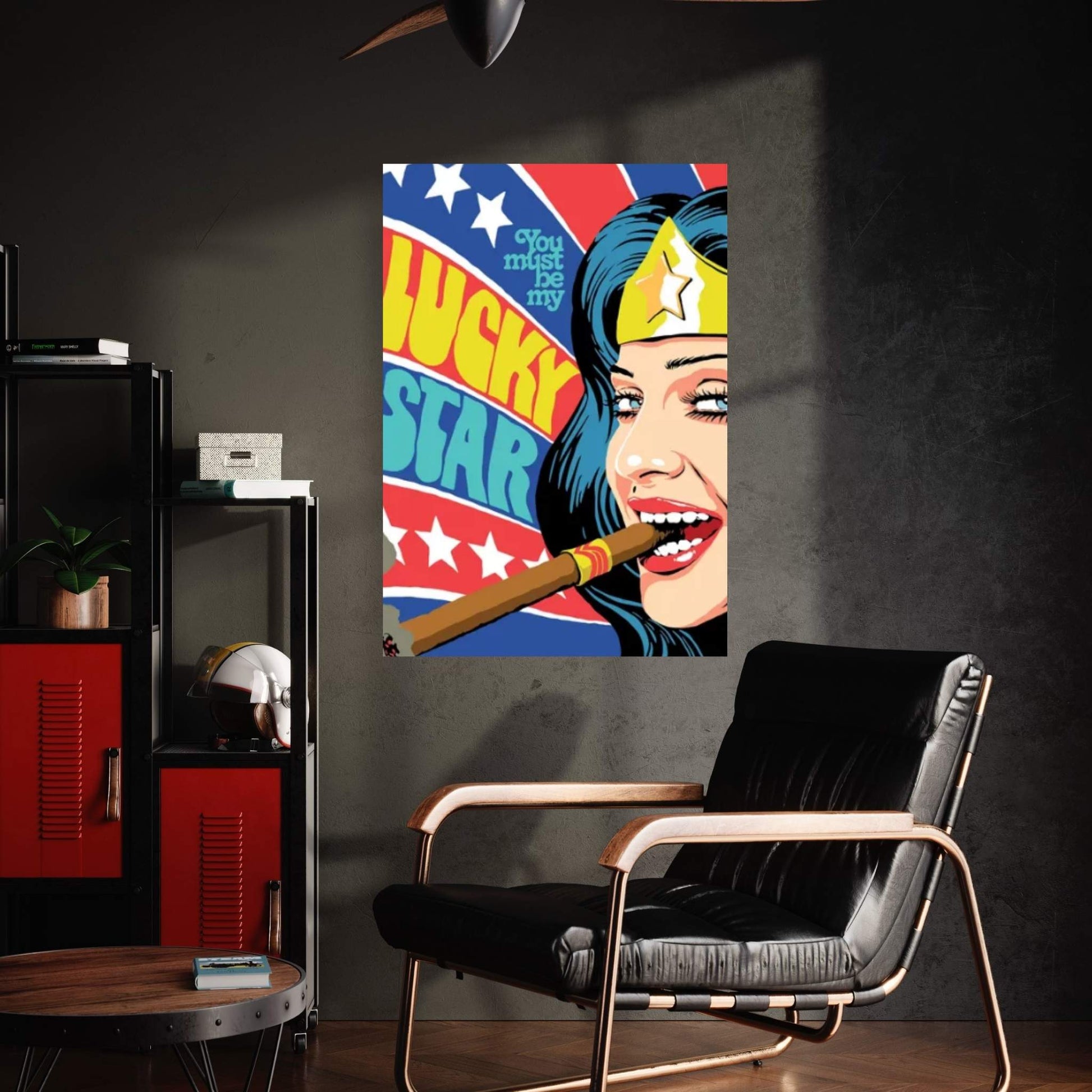 The Star Canvas Wall Art - Y Canvas