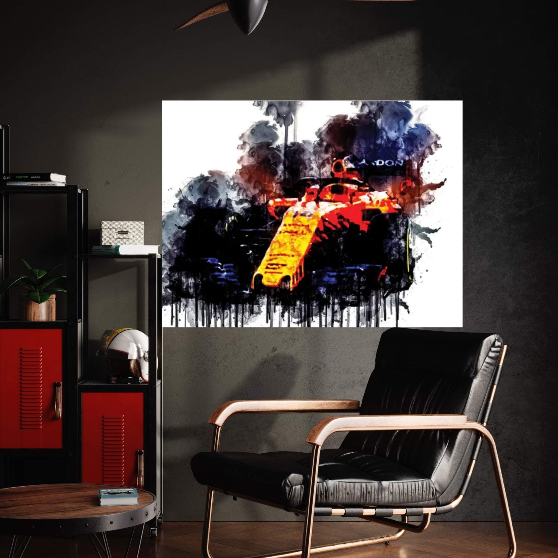 Car 2018 McLaren MCL33 F1 Formula I Canvas Wall Art - Y Canvas