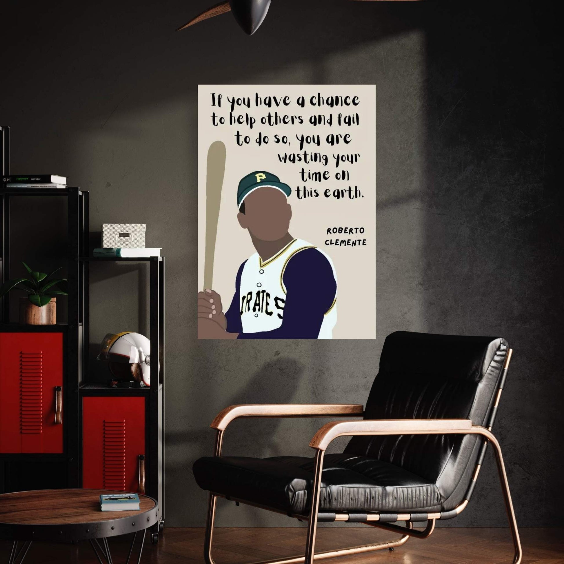 Clemente Quote Canvas Wall Art - Y Canvas