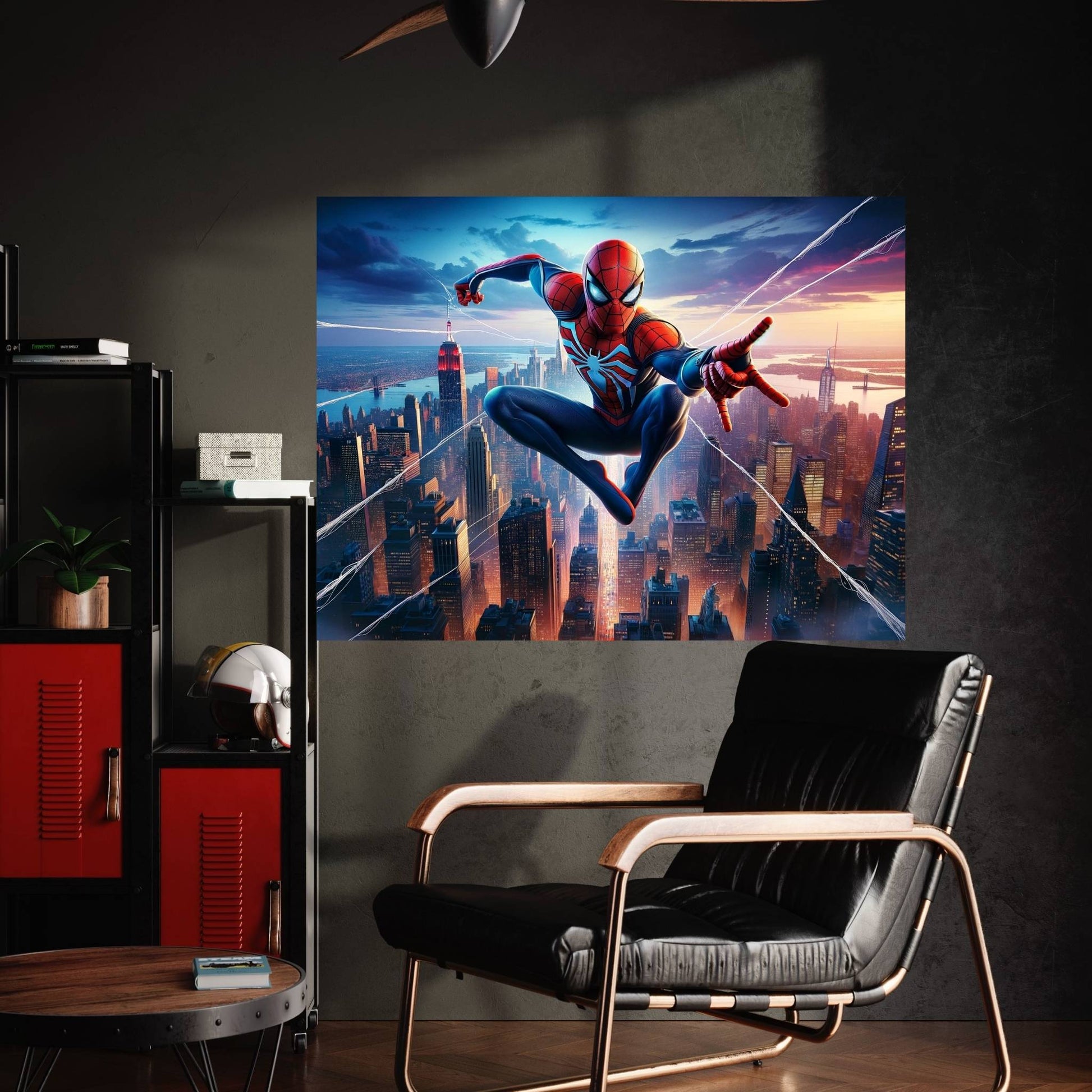 Spiderman Canvas Wall Art - Y Canvas