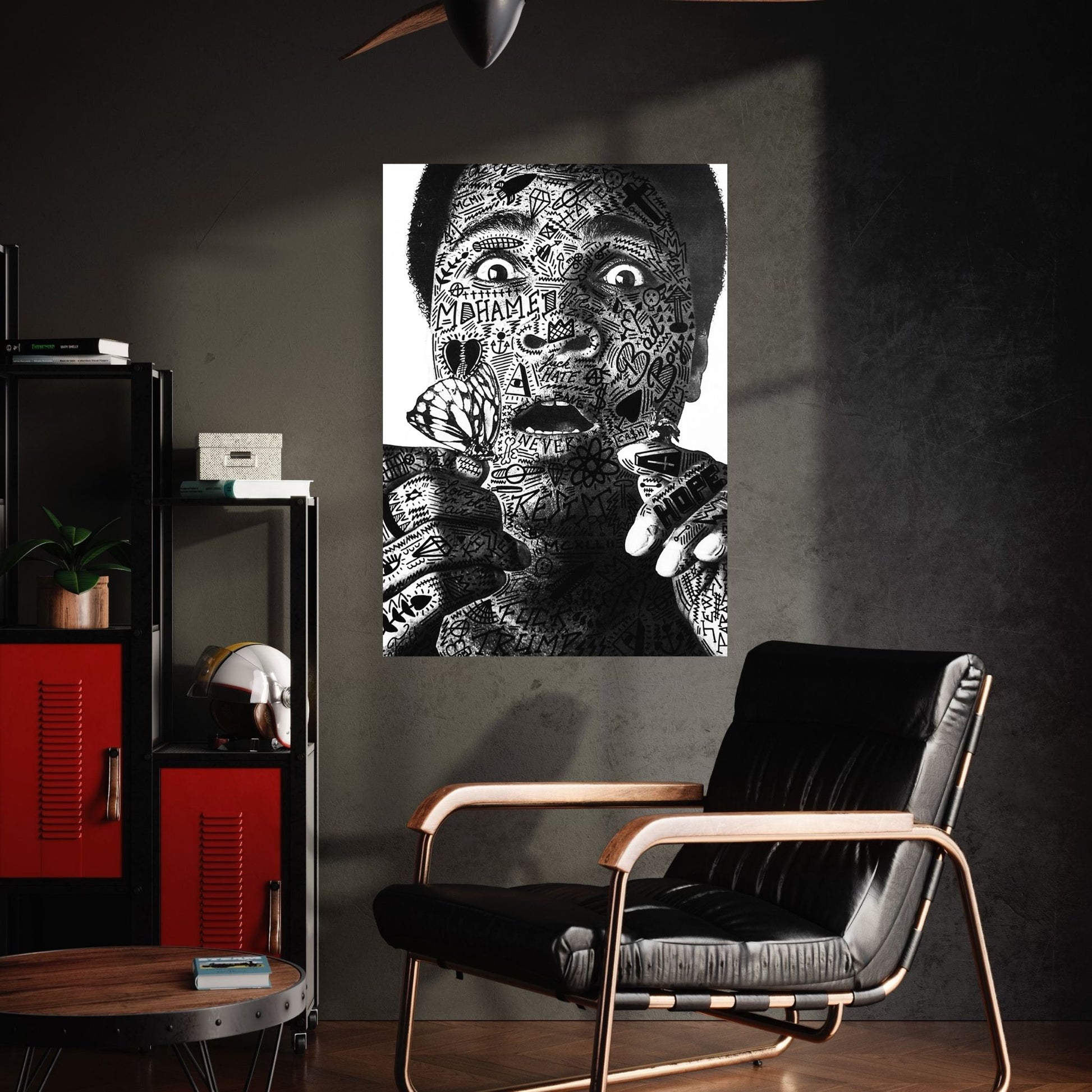 Mohamed Ali Canvas Wall Art - Y Canvas