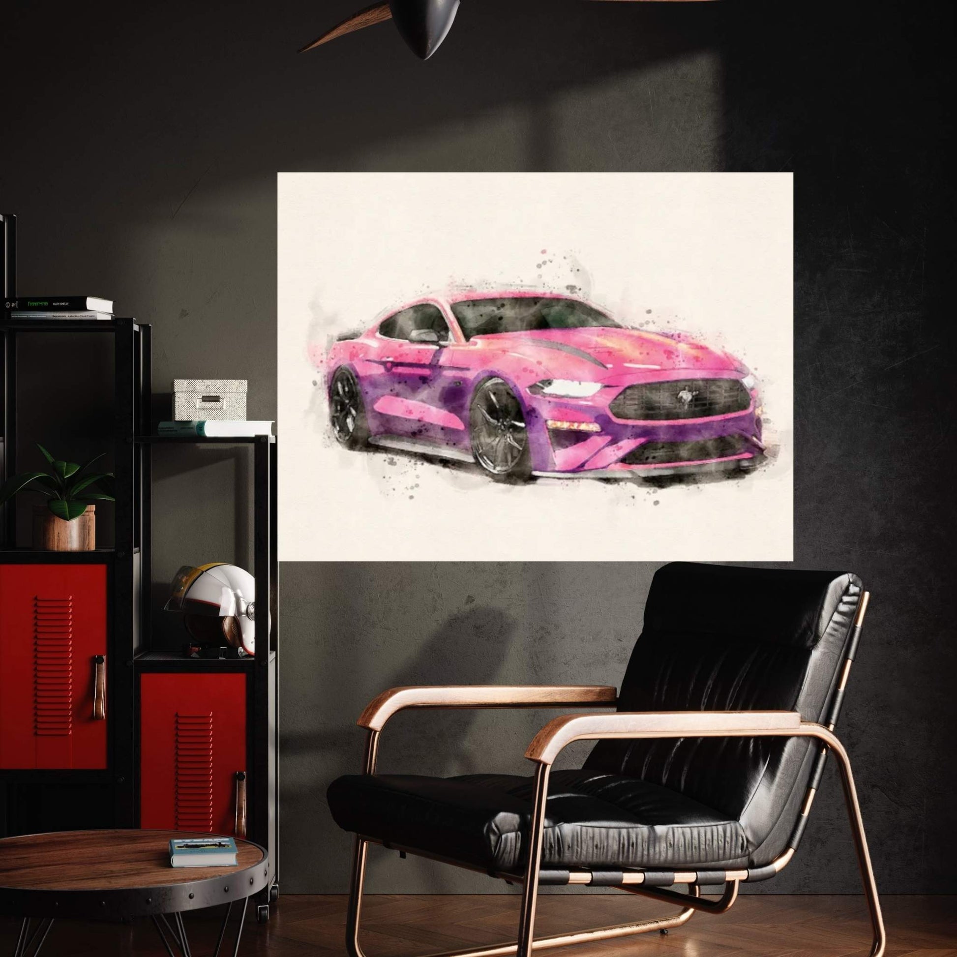 Ford Mustang St MMXX Canvas Wall Art - Y Canvas