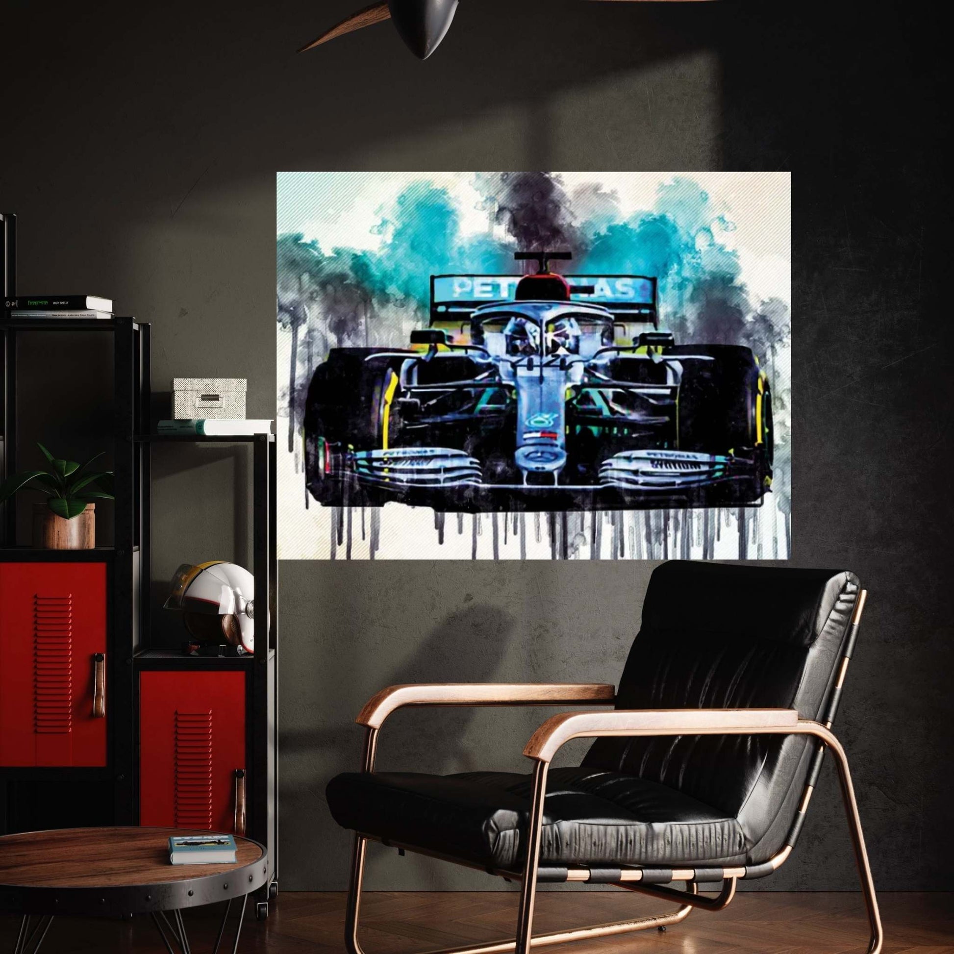 Mercedes-Amg F1 W11 Eq Performance Close-Up Lewis Hamilton 2020 F1 Cars Raceway Formula 1 Canvas Wall Art - Y Canvas