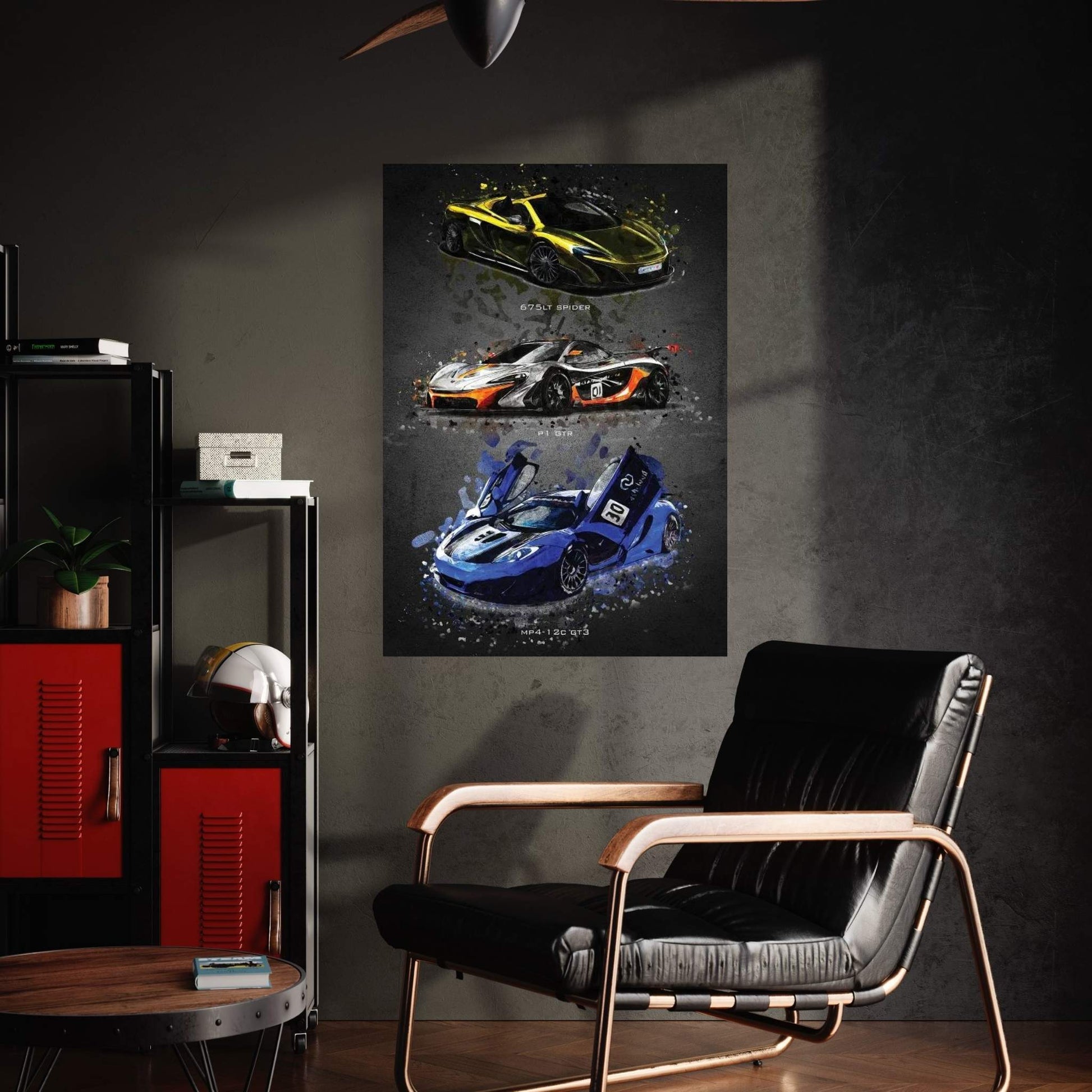 Mclaren2 Canvas Wall Art - Y Canvas