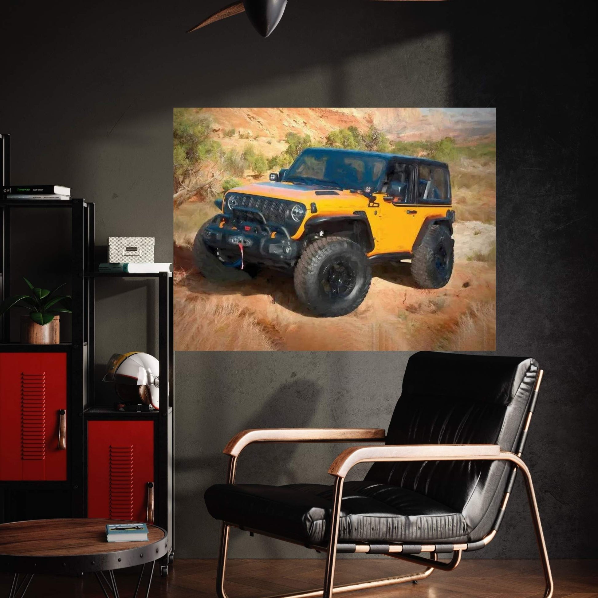 Jeep Canvas Wall Art - Y Canvas