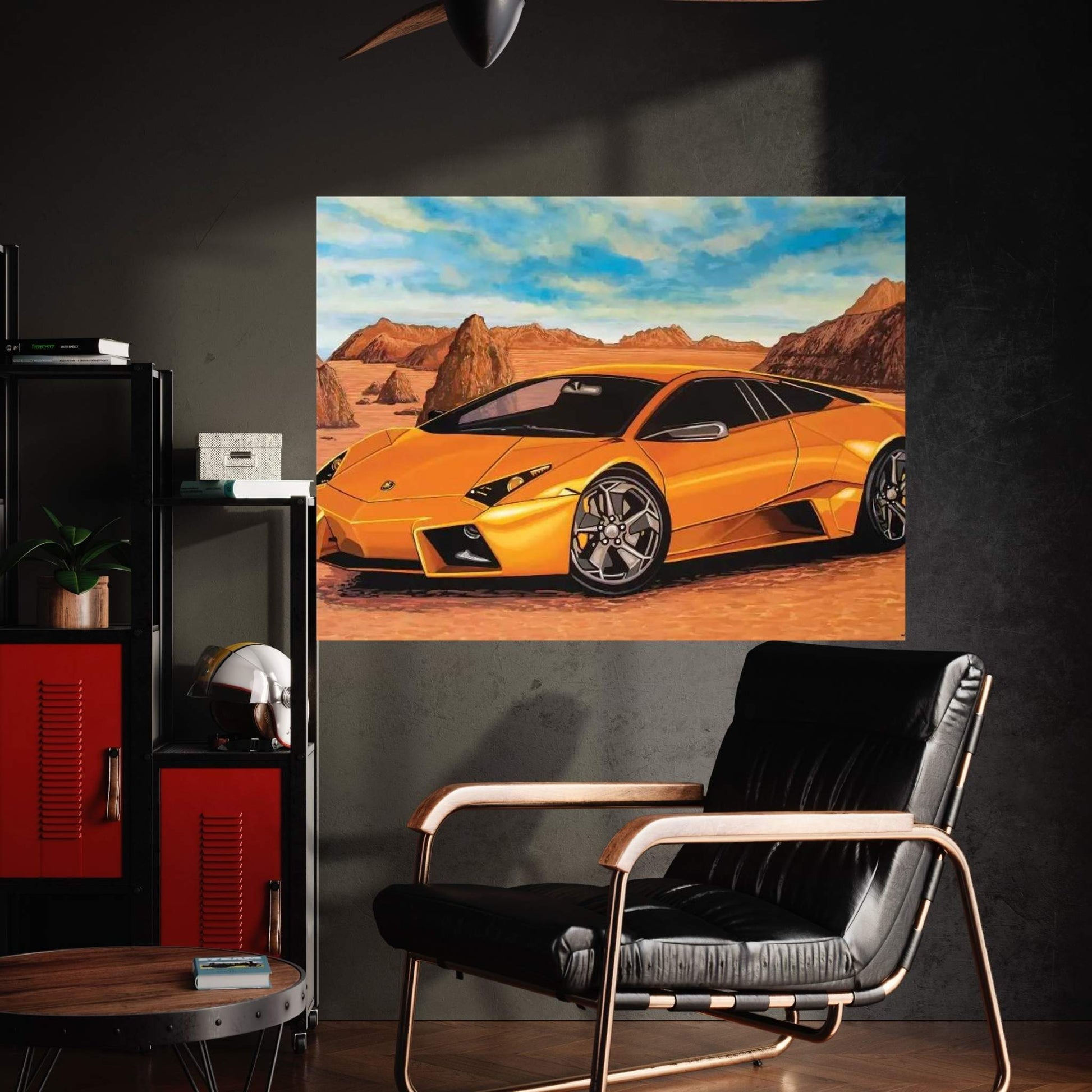 Lamborghini Reventon Canvas Wall Art - Y Canvas