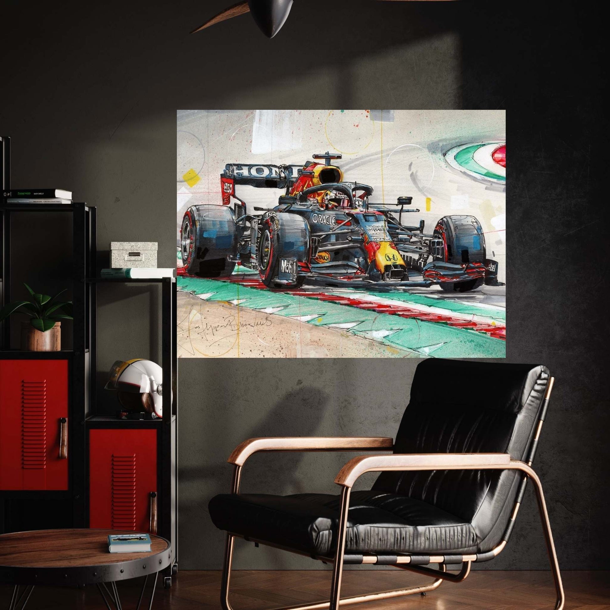 Max Verstappen Canvas Wall Art - Y Canvas