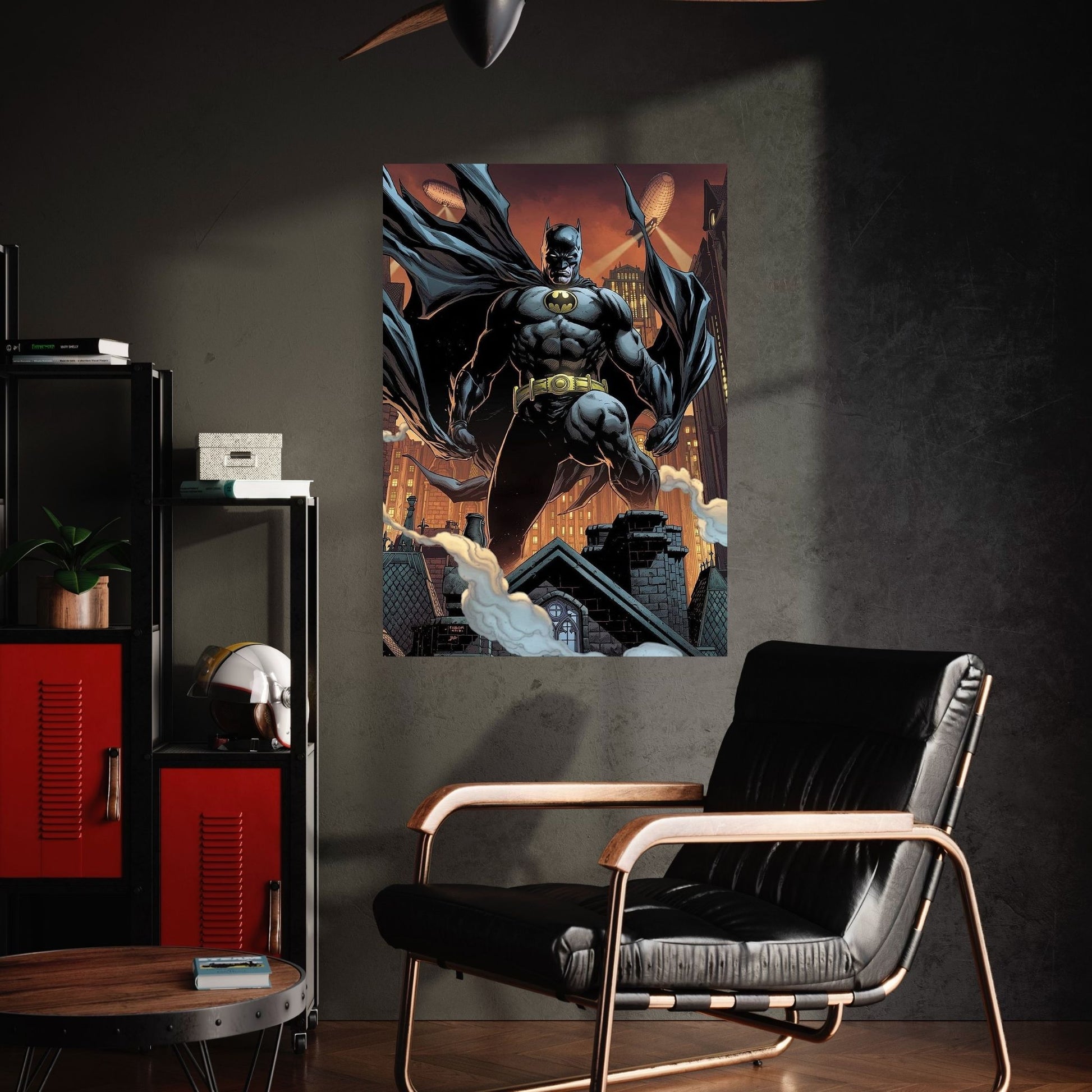 Batman Canvas Wall Art - Y Canvas