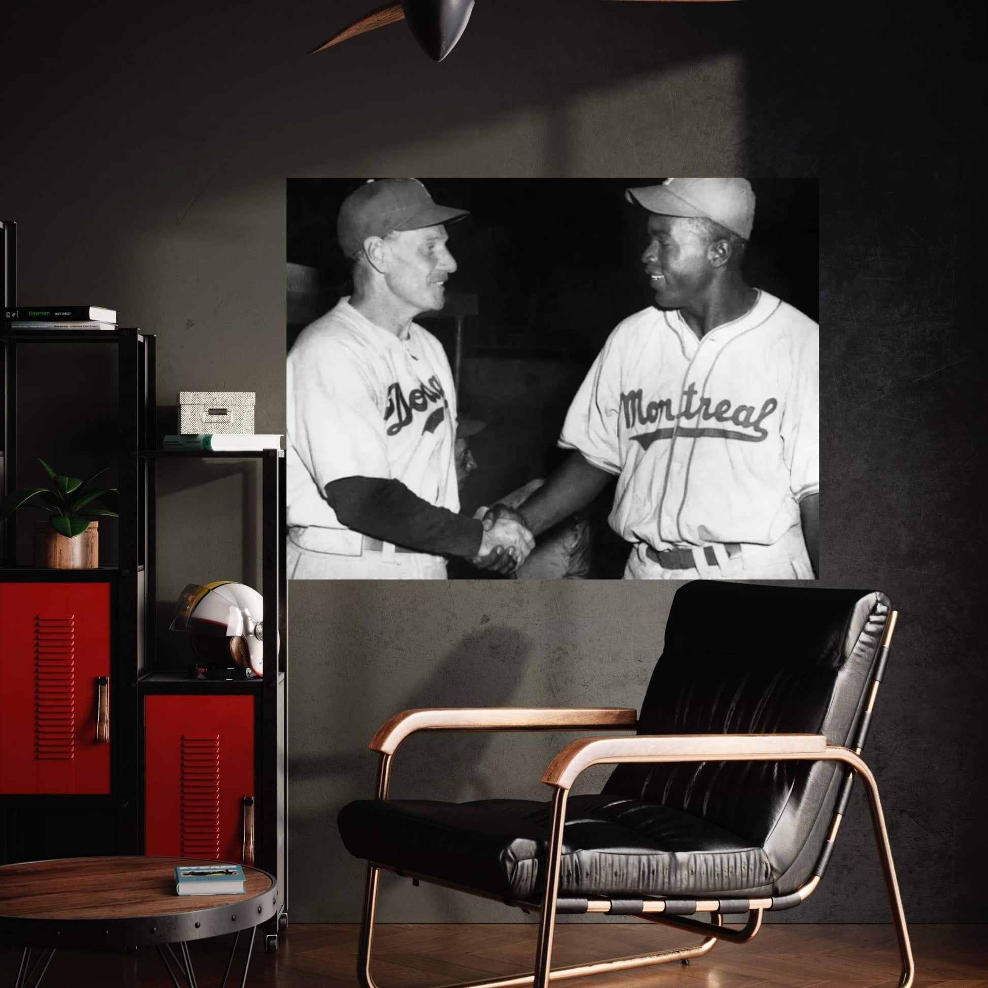 Jackie Robinson (1919-1972) Canvas Wall Art - Y Canvas