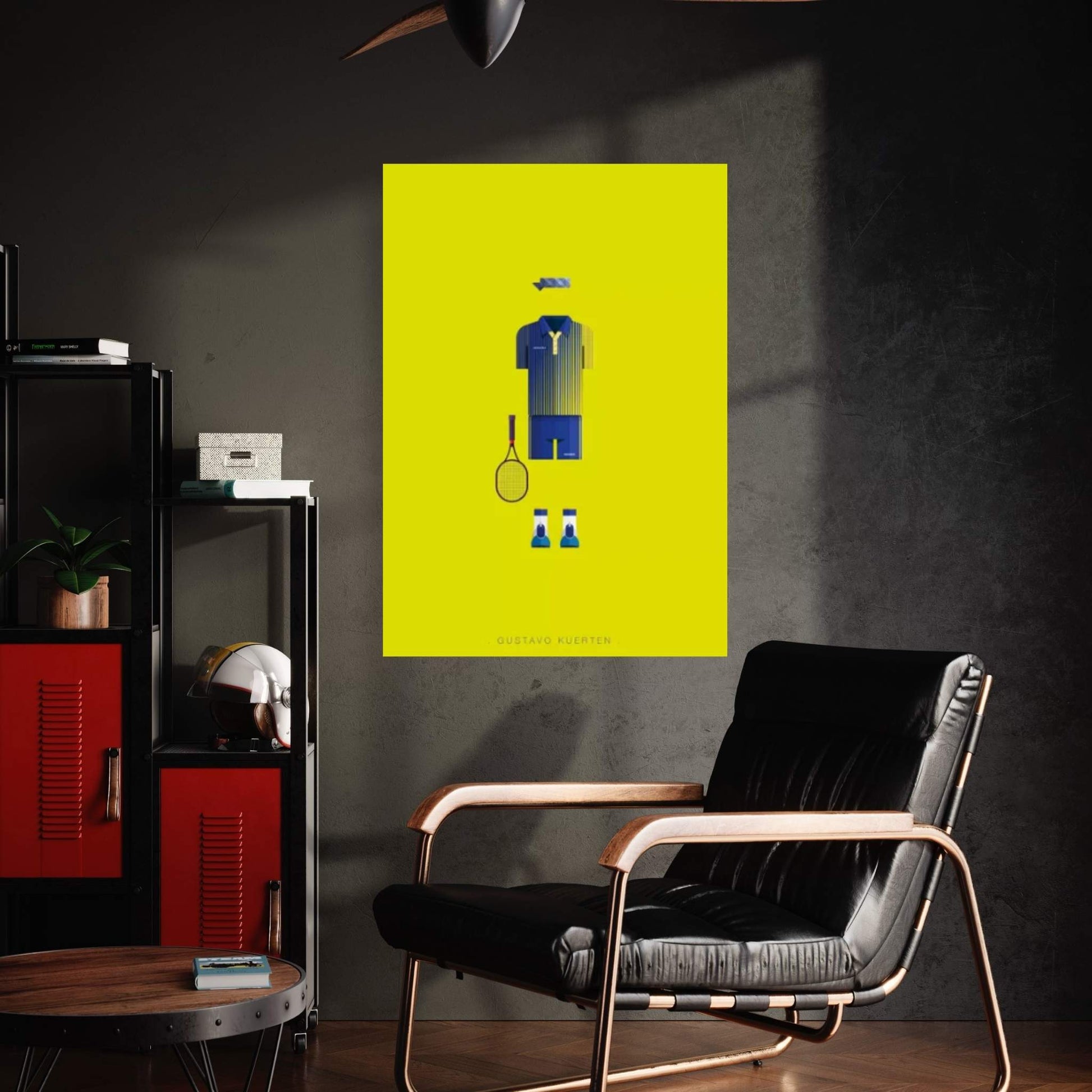 Gustavo Kuerten Canvas Wall Art - Y Canvas