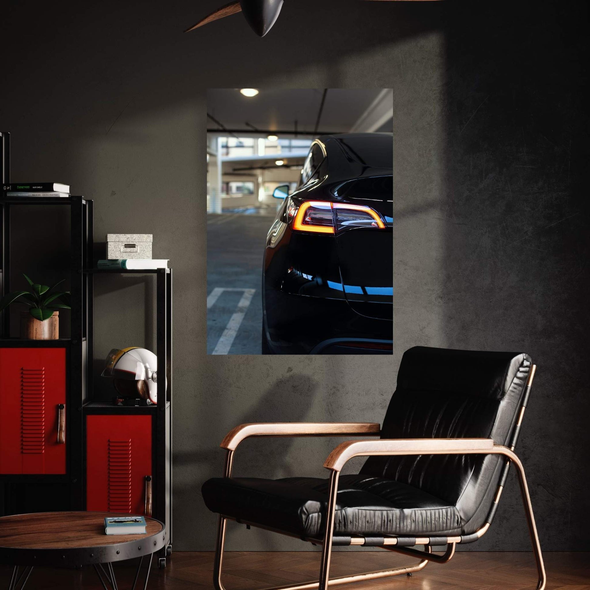 Tesla Canvas Wall Art - Y Canvas