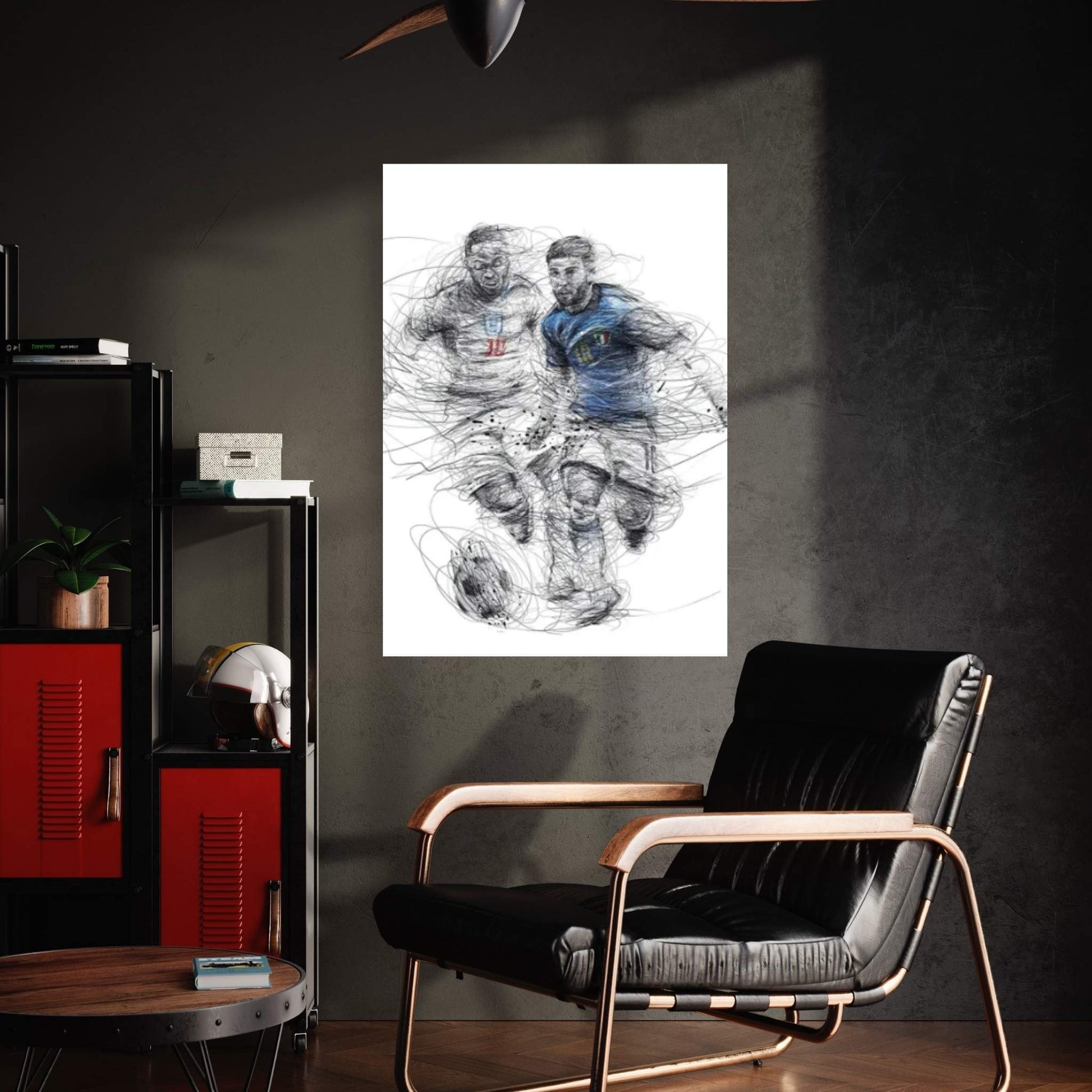 Italia Inghilterra Canvas Wall Art - Y Canvas