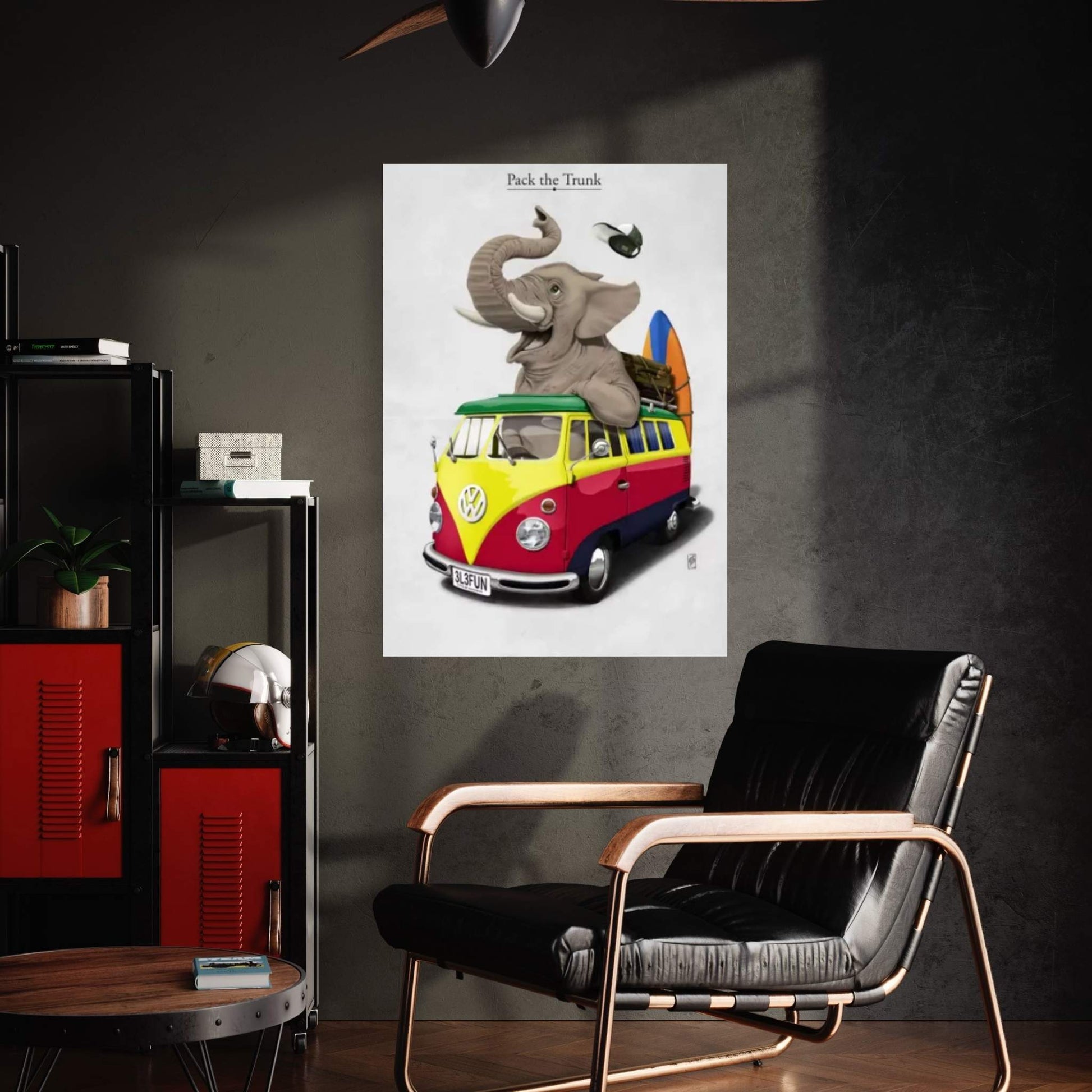 Pack-the-trunk I Canvas Wall Art - Y Canvas