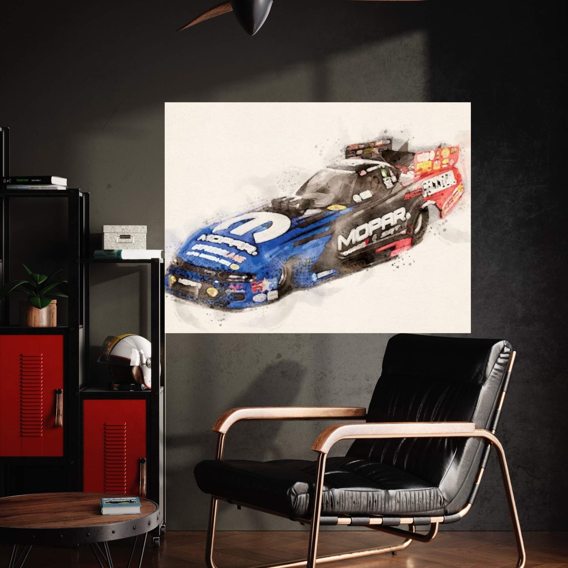 Dodge Tuning Canvas Wall Art - Y Canvas