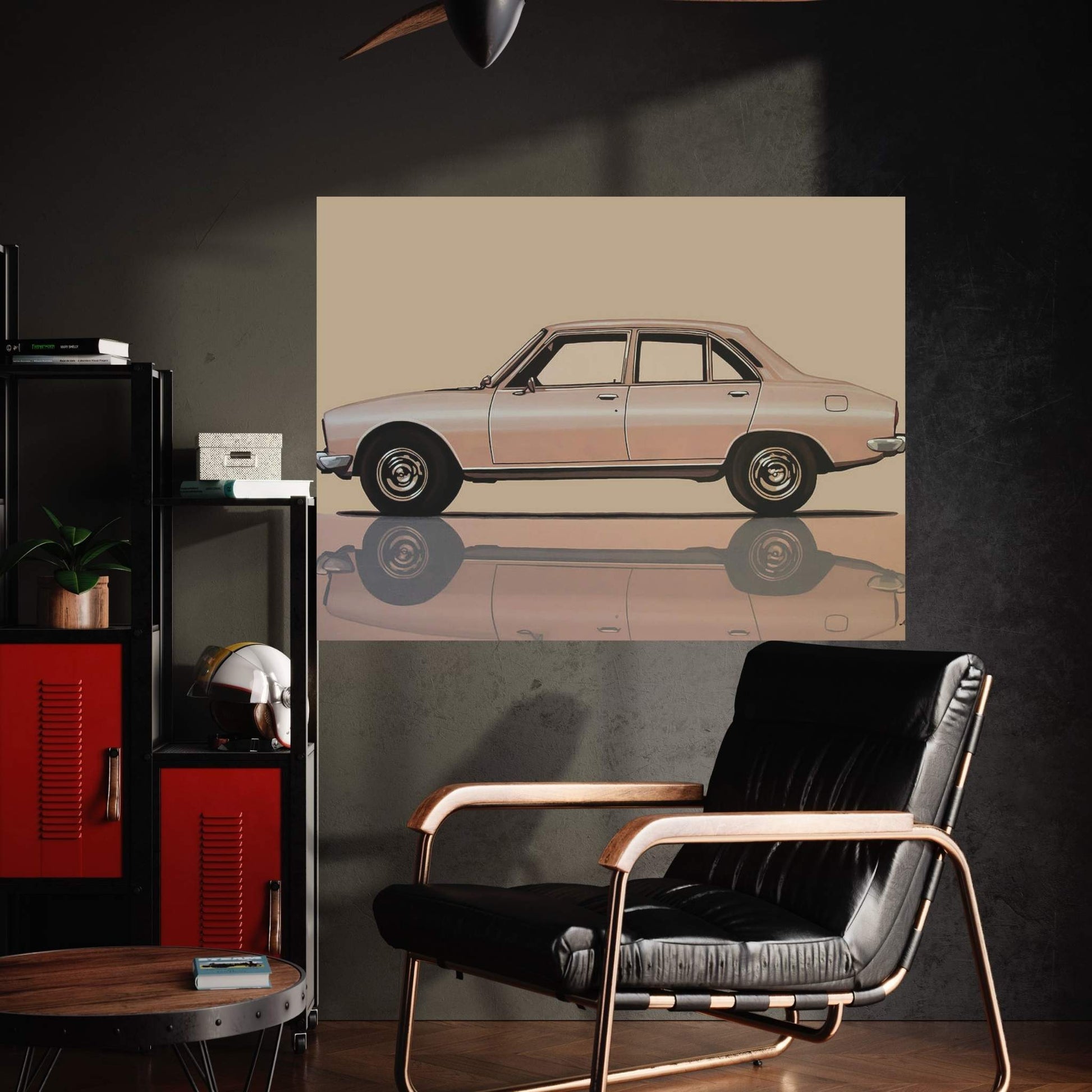 Peugeot 504 1968 Canvas Wall Art - Y Canvas