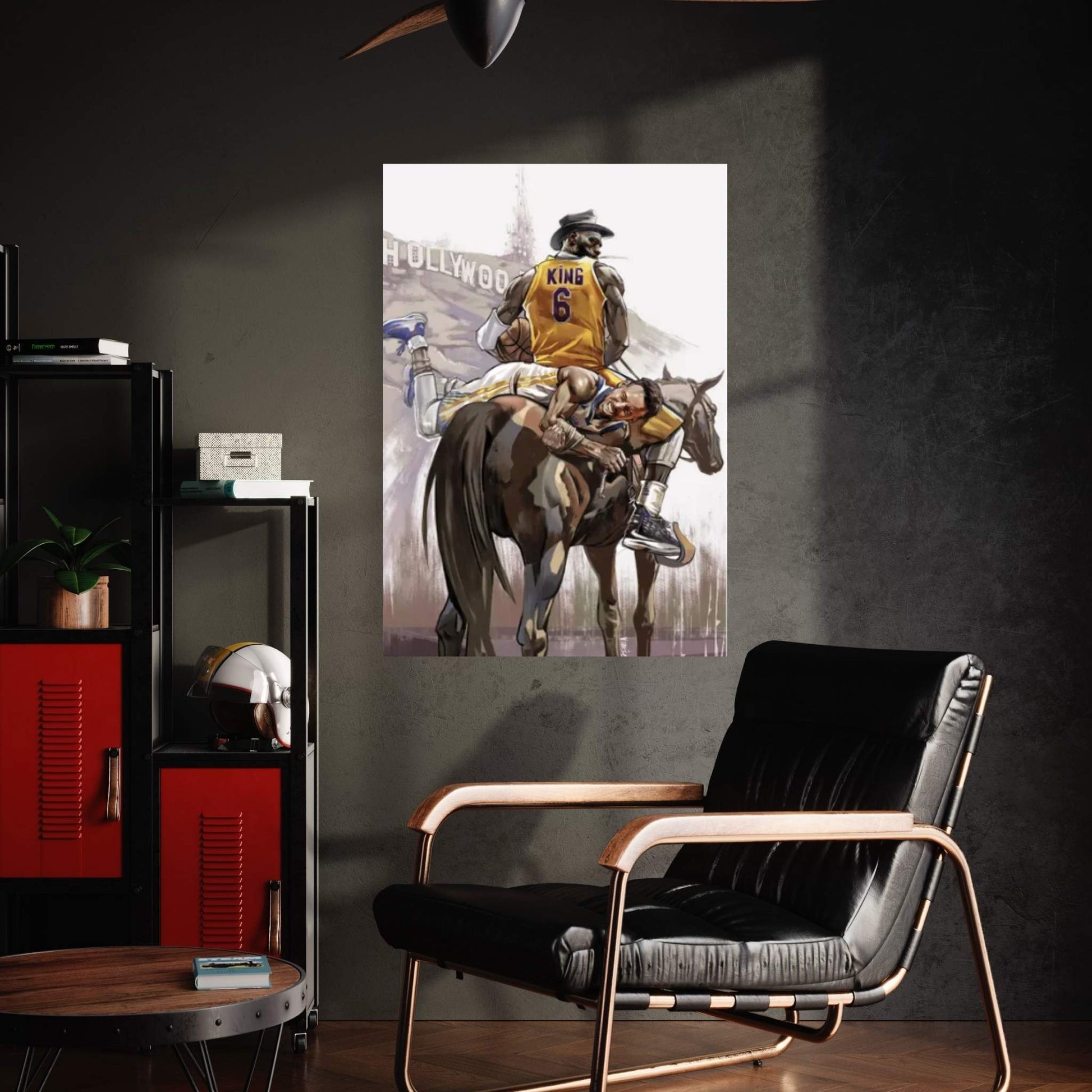Lebron James Canvas Wall Art - Y Canvas