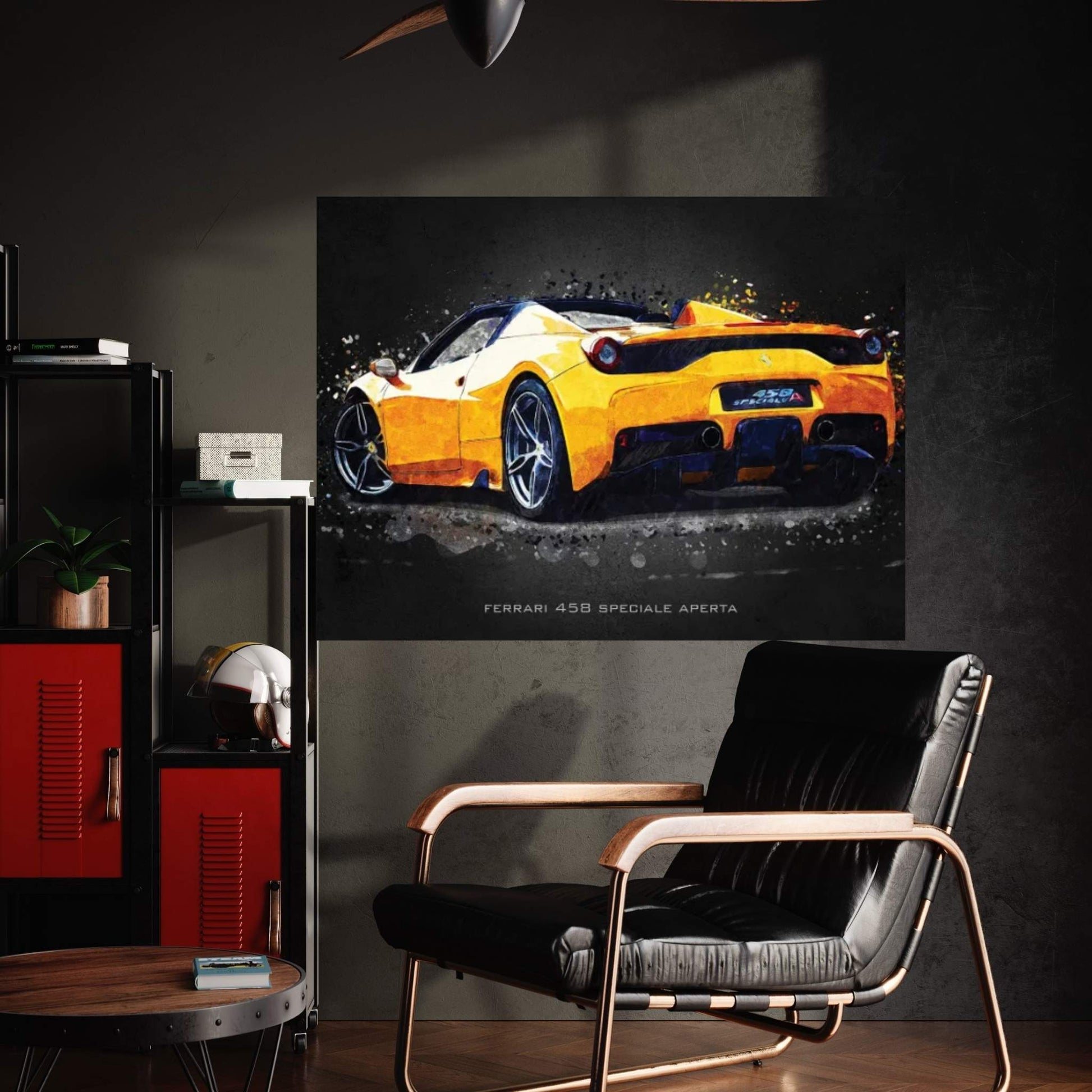 Ferrari 458 Speciale Aperta Canvas Wall Art - Y Canvas