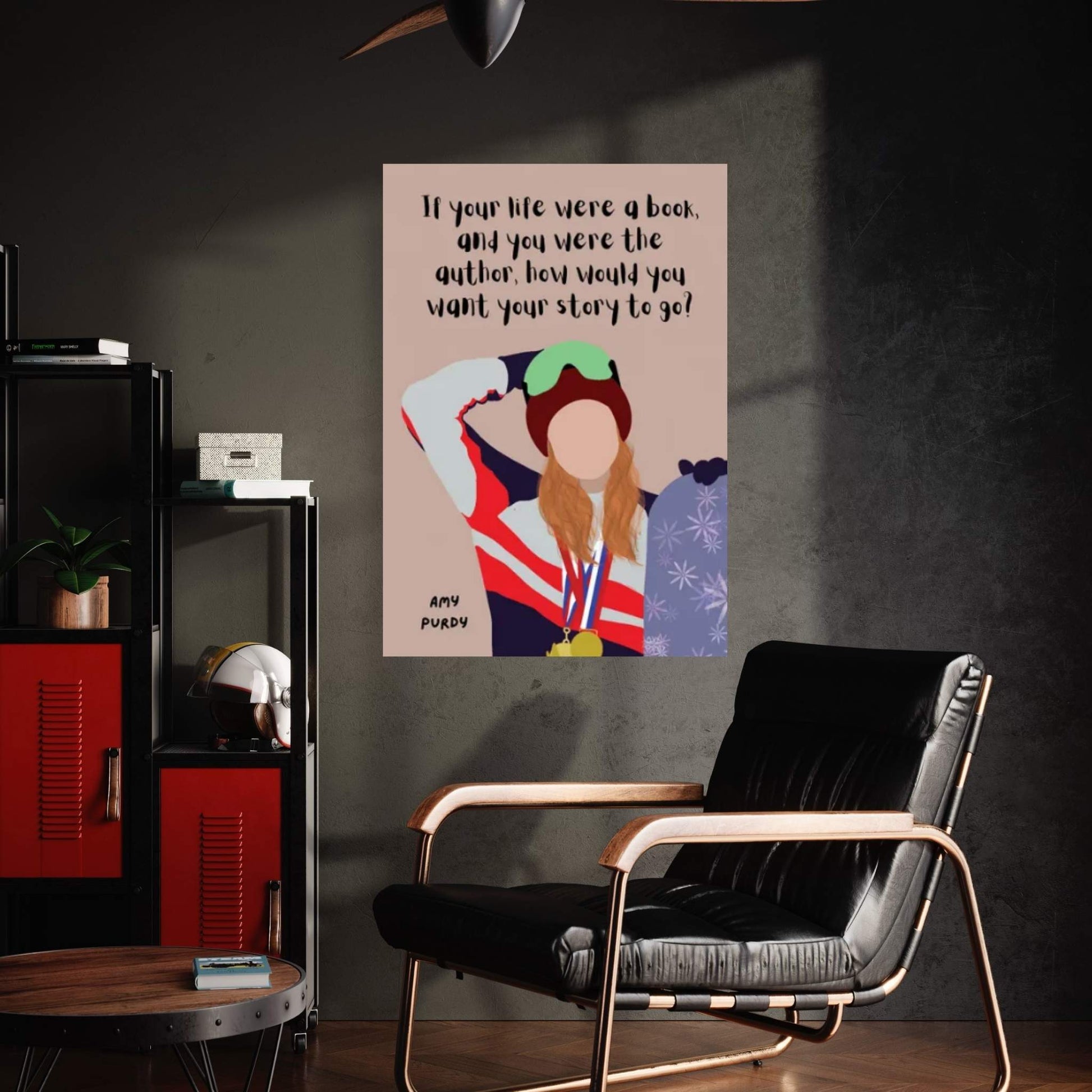 Amy Purdy Quote Canvas Wall Art - Y Canvas
