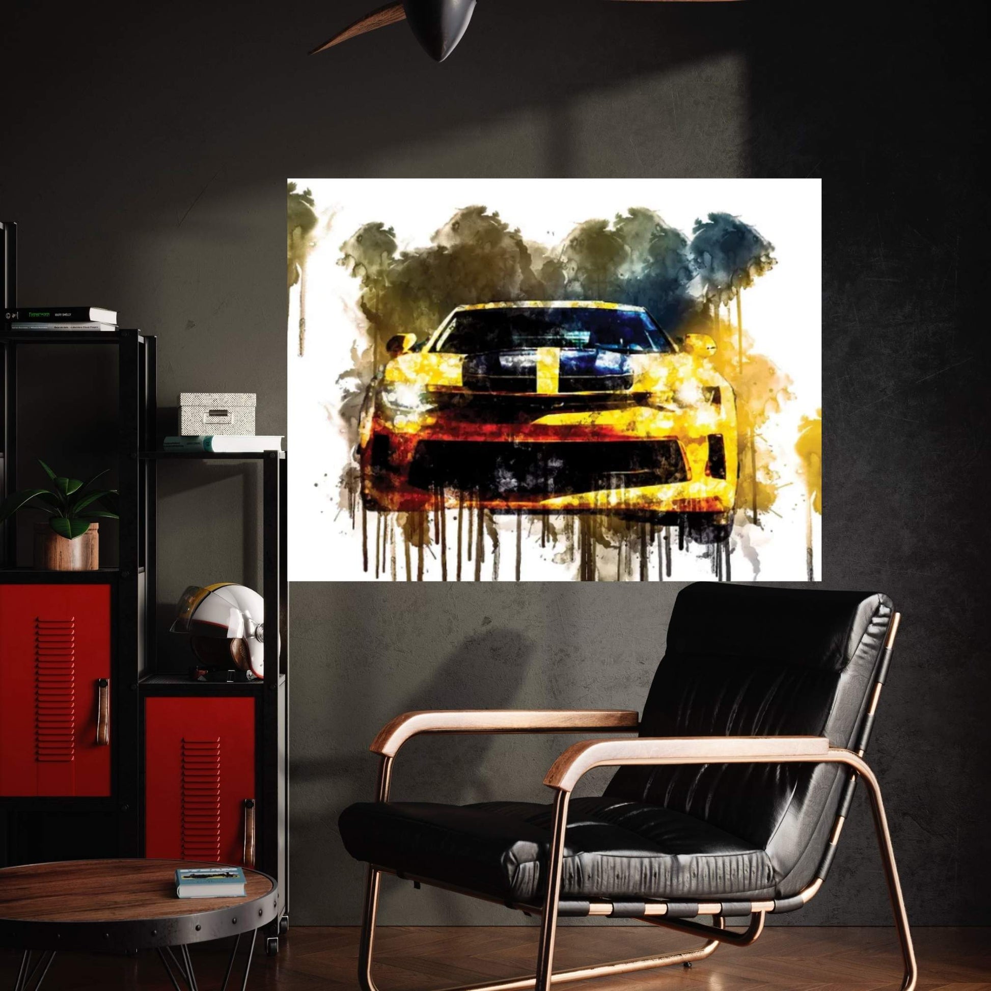 Car 2017 Chevrolet Camaro Performance Canvas Wall Art - Y Canvas