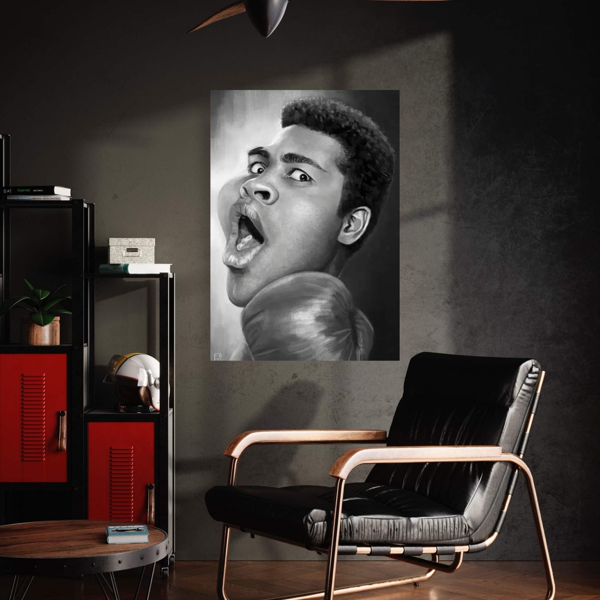 Muhammad Ali Canvas Wall Art - Y Canvas