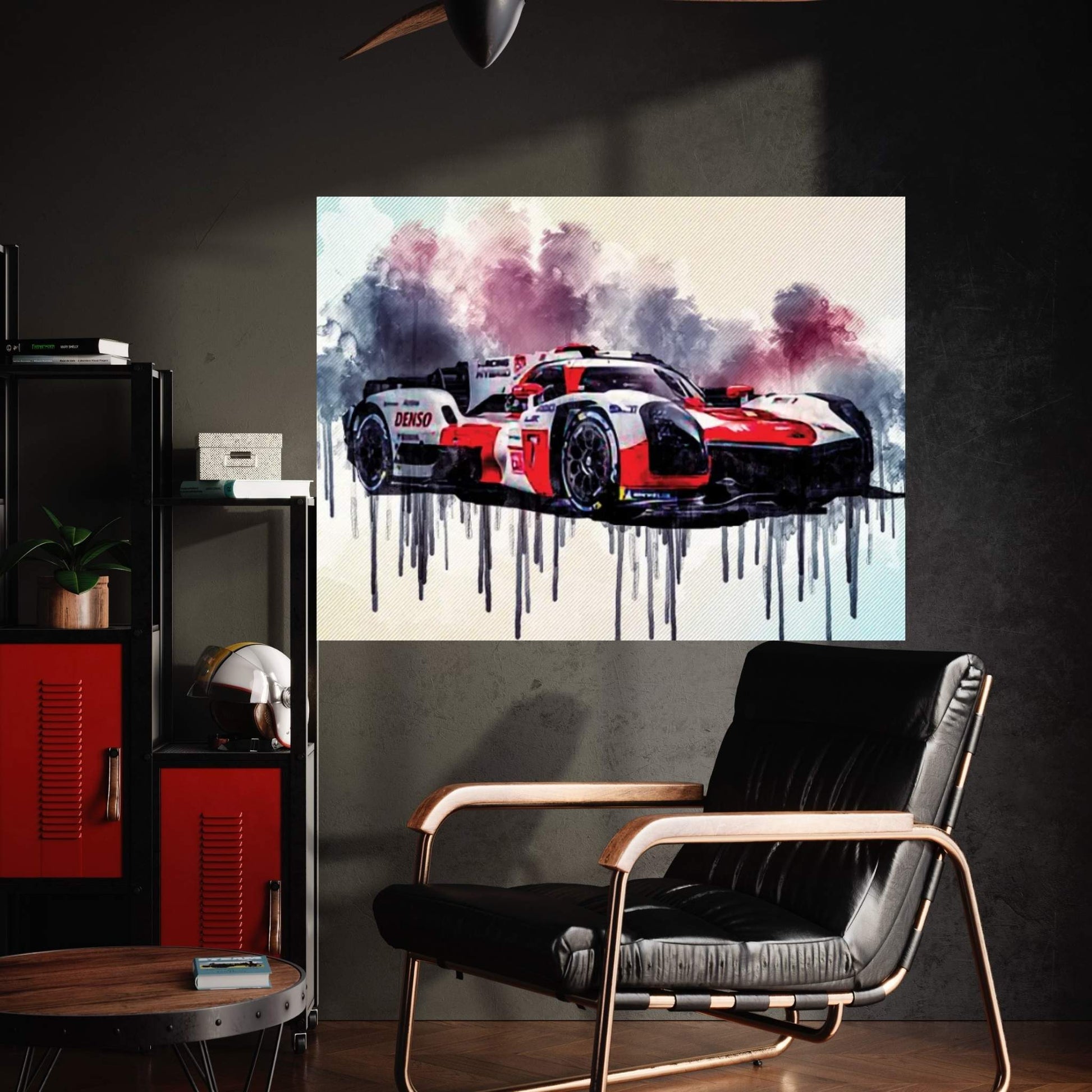 Toyota Gr010 Hybrid 2021 Le Mans Hypercar Lmh Race Cars Gazoo Racing Japanese Sports Cars Canvas Wall Art - Y Canvas