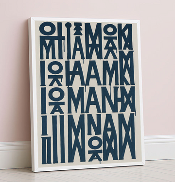 Retna Inspired Typography Street Art Canvas Wall Art