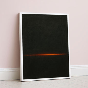 Mark Rothko Inspired Minimalist Horizon Canvas Wall Art