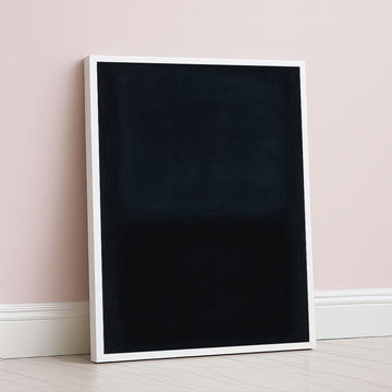 Mark Rothko Black And Navy Canvas Wall Art