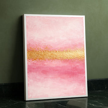 Mark Rothko Pink And Gold Canvas Wall Art