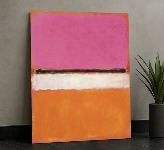 Mark Rothko Pink And Orange Canvas Wall Art