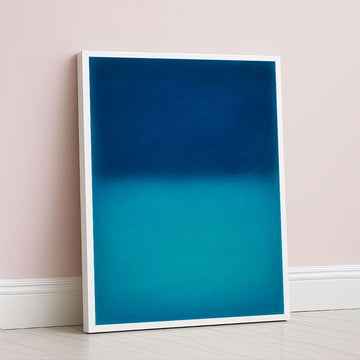 Mark Rothko Blue And Teal Canvas Wall Art