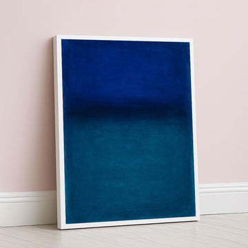 Mark Rothko Blue And Teal Canvas Wall Art