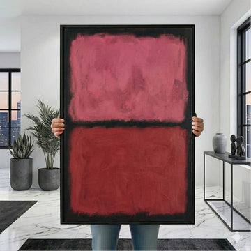 Mark Rothko Red And Burgundy Canvas Wall Art