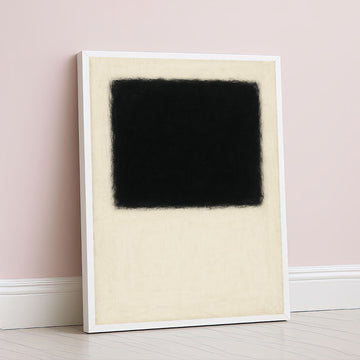 Mark Rothko Style Monochromatic Abstract Canvas Wall Art