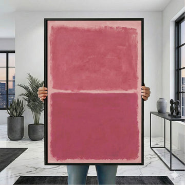 Mark Rothko Pink And Red Canvas Wall Art