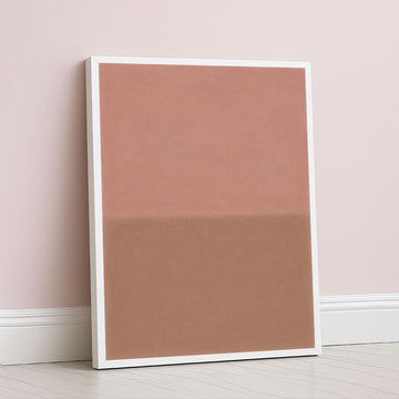 Mark Rothko Pink And Brown Canvas Wall Art