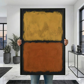Mark Rothko Yellow And Orange Canvas Wall Art