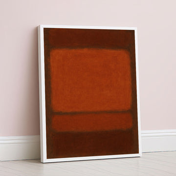 Mark Rothko Red And Brown Canvas Wall Art