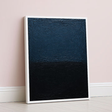 Mark Rothko Inspired Deep Blue Canvas Wall Art