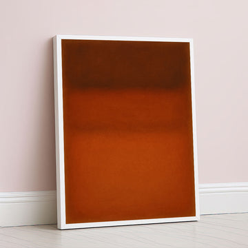 Mark Rothko Brown And Orange Canvas Wall Art