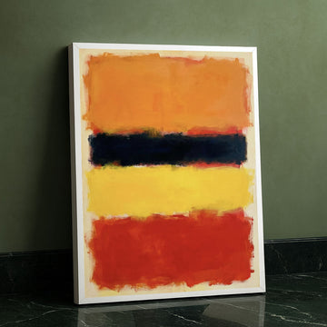 Mark Rothko Orange And Yellow Canvas Wall Art