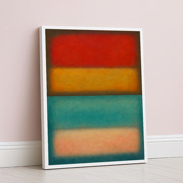 Mark Rothko Style Color Field Abstract Canvas Wall Art