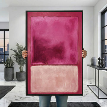 Mark Rothko Pink And Beige Canvas Wall Art