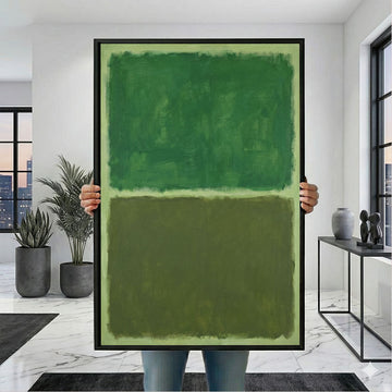 Mark Rothko Green And Olive Canvas Wall Art